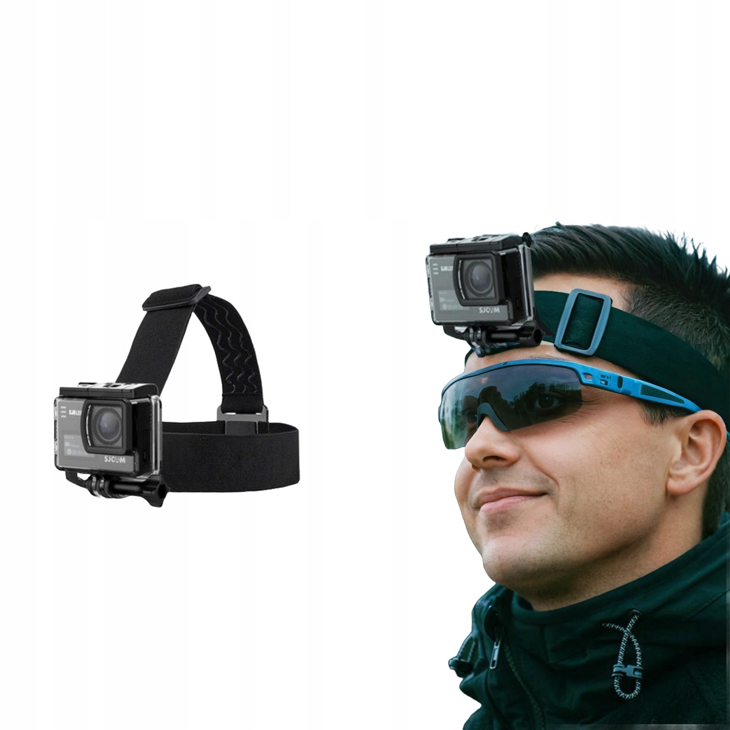 SJCAM Uchwyt na głowę i kask HELMET STRAP